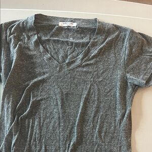 Perfectwhitetee Charcoal Classic Crew Neck